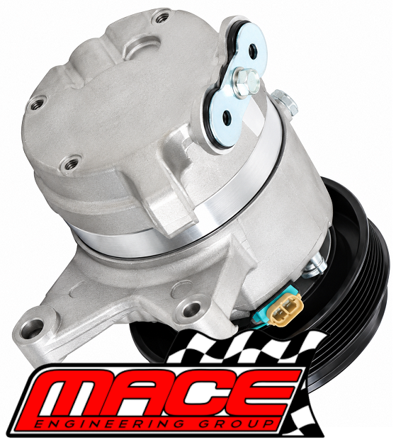 MACE AIR CONDITIONING AC COMPRESSOR TO SUIT HOLDEN MONARO V2 L67 SUPERCHARGED 3.8L V6