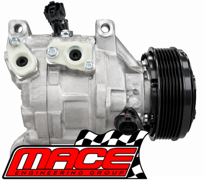 MACE AIR CONDITIONING AC COMPRESSOR TO SUIT TOYOTA COROLLA ZZE122R 1ZZ-FE 1.8L I4
