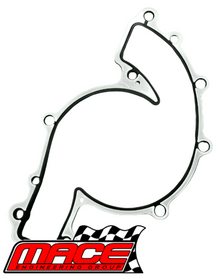 MACE ALUMINIUM WATER PUMP GASKET TO SUIT HOLDEN CAPRICE WH L67 SUPERCHARGED 3.8L V6
