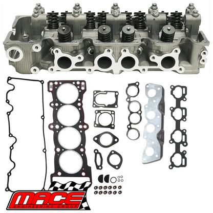 MACE ASSEMBLED CYLINDER HEAD KIT TO SUIT FORD G6 D4204T TURBO DIESEL 2.0L 2.6L I4