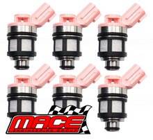 SET OF 6 MACE FUEL INJECTORS TO SUIT NISSAN NAVARA D21 D22 VG30E VG33E 3.0L 3.3L V6