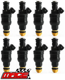 SET OF 8 MACE FUEL INJECTORS TO SUIT HOLDEN STATESMAN VQ VR VS 304 5.0L V8