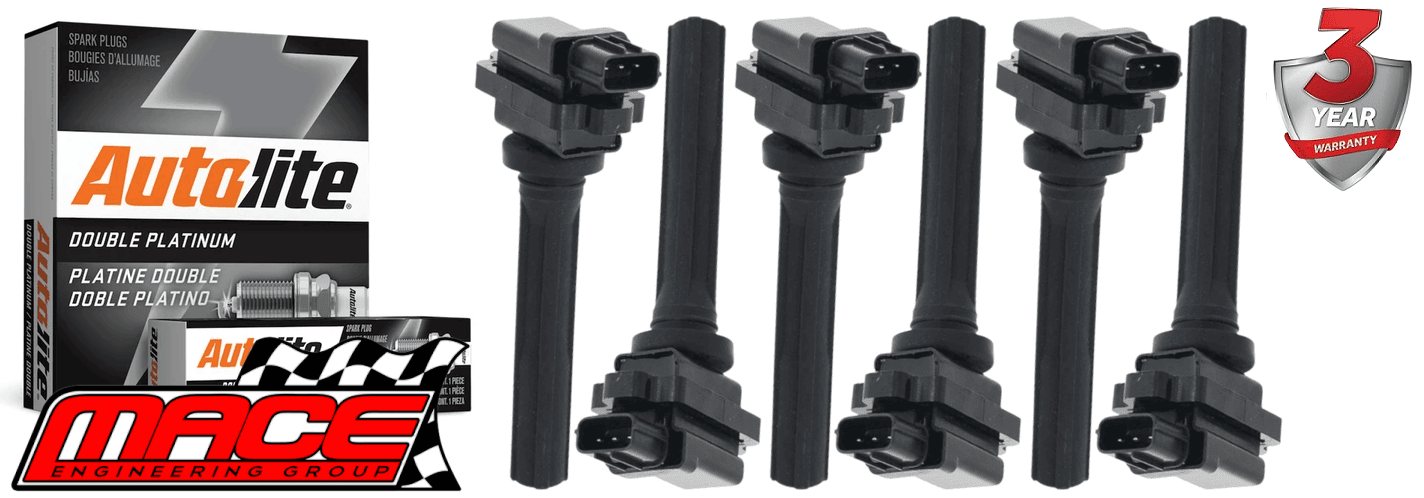 MACE IGNITION SERVICE KIT TO SUIT SUZUKI GRAND VITARA SQ625 H25A 2.5L V6 TILL 04/2000