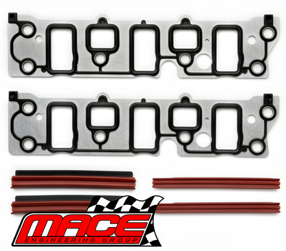 MACE PERFORMANCE LOWER INTAKE MANIFOLD GASKET KIT WITH O-RINGS TO SUIT HOLDEN STATESMAN VS WH WK ECOTEC L36 3.8L V6