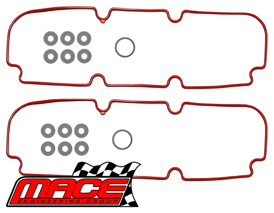MACE ROCKER COVER GASKET KIT TO SUIT HOLDEN STATESMAN VQ VR VS WH WK BUICK ECOTEC L27 L36 3.8L V6