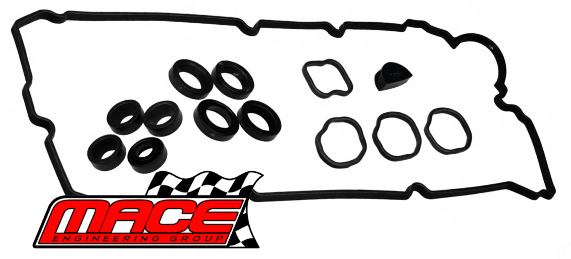 MACE ROCKER COVER GASKET SET TO SUIT MITSUBISHI CHALLENGER PB PC 4D56T TURBO DIESEL 2.5L I4