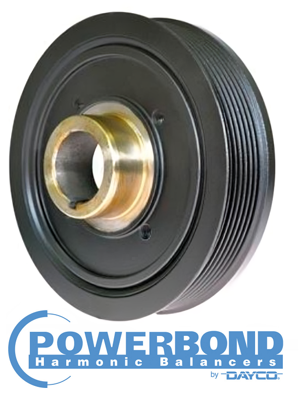 POWERBOND OEM REPLACEMENT HARMONIC BALANCER TO SUIT TOYOTA RAV4 ASA44R 2AR-FE 2.5L I4