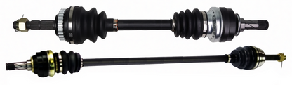 PAIR OF FRONT CV DRIVE SHAFTS TO SUIT HOLDEN BARINA XC Z14XE Z14XEP 1.4 I4 AUTOMATIC & MANUAL TRANS.