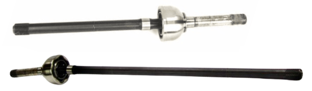 PAIR OF FRONT CV DRIVE SHAFTS FOR TOYOTA LANDCRUISER HDJ101R 1HD-FTE TURBO DIESEL 4.2L I6 WITH ABS