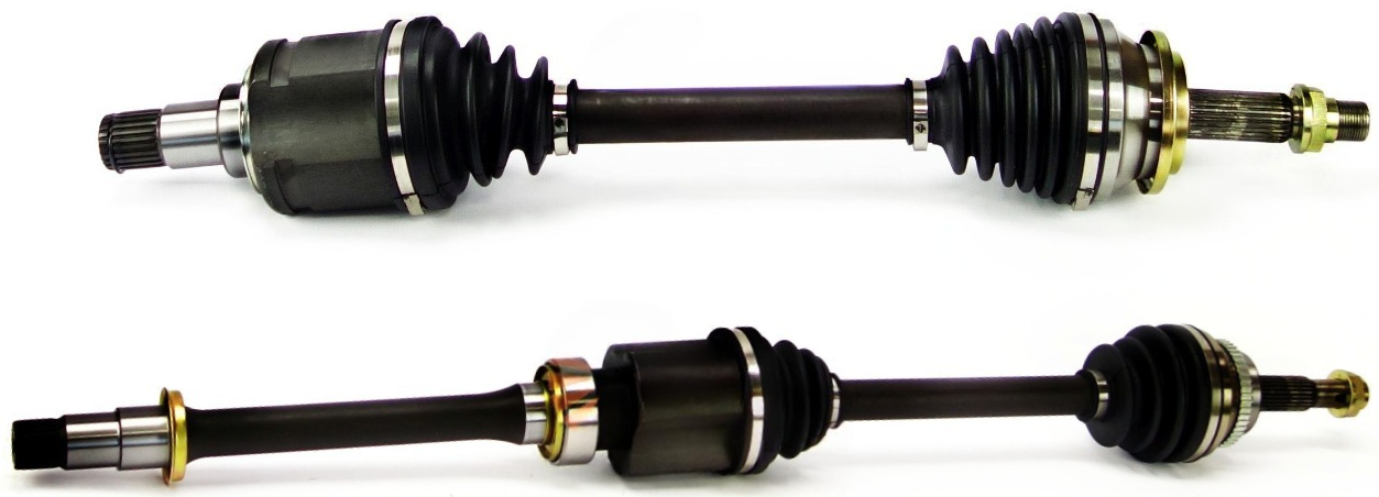 PAIR OF FRONT CV DRIVE SHAFTS TO SUIT TOYOTA RAV4 ACA38R 2AZ-FE 2.4L I4 AUTOMATIC TRANSMISSION
