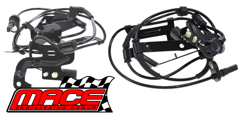PAIR OF MACE FRONT ABS WHEEL SPEED SENSORS TO SUIT FORD RANGER PX1 P4AT TURBO DIESEL 2.2L I4