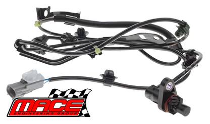 PAIR OF MACE FRONT ABS WHEEL SPEED SENSORS TO SUIT TOYOTA HILUX KUN26R 1KD-FTV TURBO DIESEL 3.0L I4