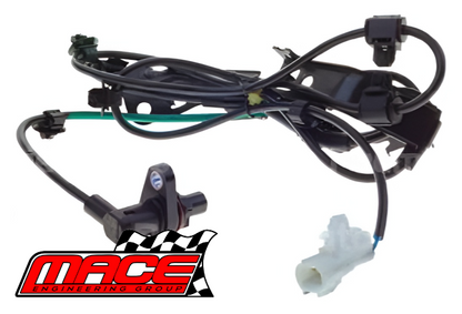 PAIR OF MACE REAR ABS WHEEL SPEED SENSORS TO SUIT TOYOTA HILUX KUN26R 1KD-FTV TURBO DIESEL 3.0L I4