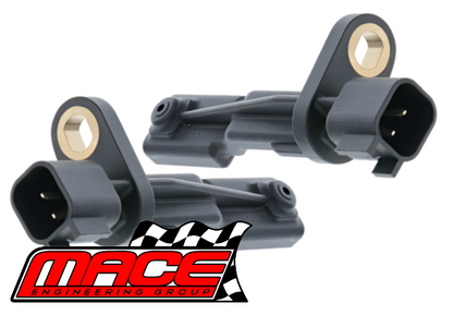 PAIR OF MACE REAR ABS WHEEL SPEED SENSORS TO SUIT JEEP WRANGLER JK ERB EGT 3.6L 3.8L V6