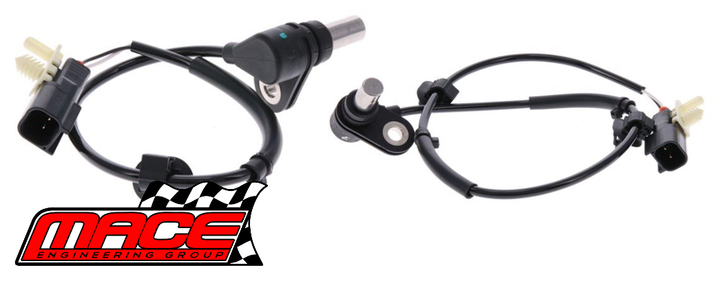 PAIR OF MACE REAR ABS WHEEL SPEED SENSORS TO SUIT FORD RANGER PX P4AT TURBO DIESEL 2.2L I4