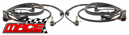 PAIR OF MACE REAR ABS WHEEL SPEED SENSORS TO SUIT HOLDEN COLORADO RC Y24SE 4JJ1-TCX TURBO DIESEL 2.4L 3.0L I4