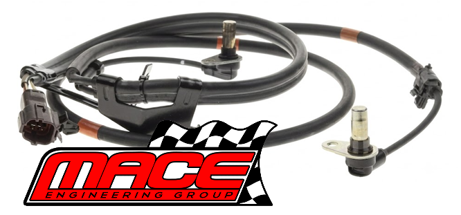 PAIR OF MACE REAR ABS WHEEL SPEED SENSORS TO SUIT HOLDEN COLORADO RC Y24SE 4JJ1-TCX TURBO DIESEL 2.4L 3.0L I4