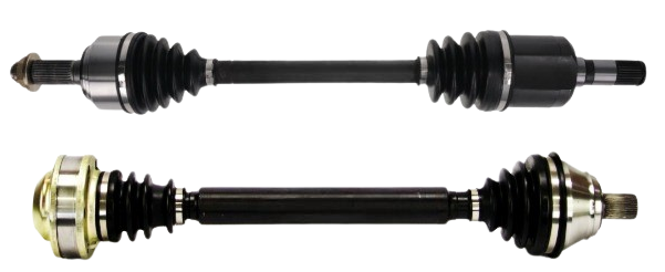 PAIR OF CV DRIVE SHAFTS TO SUIT AUDI TT 8N BAM TURBO 1.8L I4 WITH OUTER BOLT