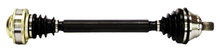PAIR OF CV DRIVE SHAFTS TO SUIT AUDI TT 8N BAM TURBO 1.8L I4 WITH OUTER BOLT