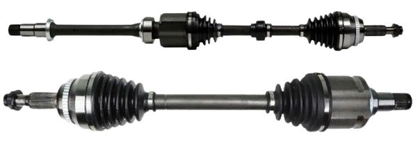 PAIR OF FRONT CV DRIVE SHAFTS TO SUIT TOYOTA KLUGER GSU50R 2GR-FE 3.5L V6 TILL 10/2016