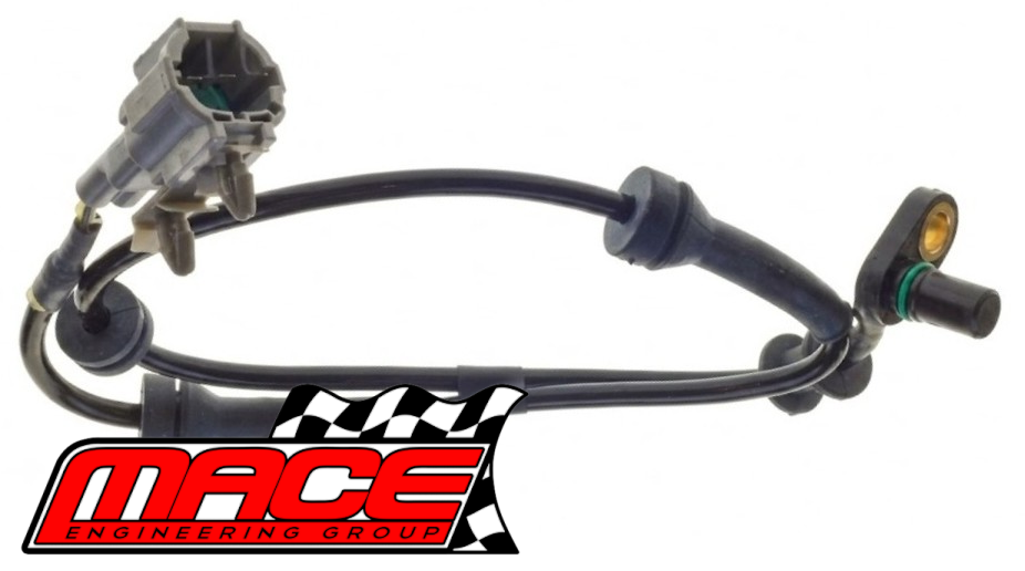 PAIR OF MACE FRONT ABS WHEEL SPEED SENSORS TO SUIT NISSAN NAVARA D40 VQ40DE 4.0L V6