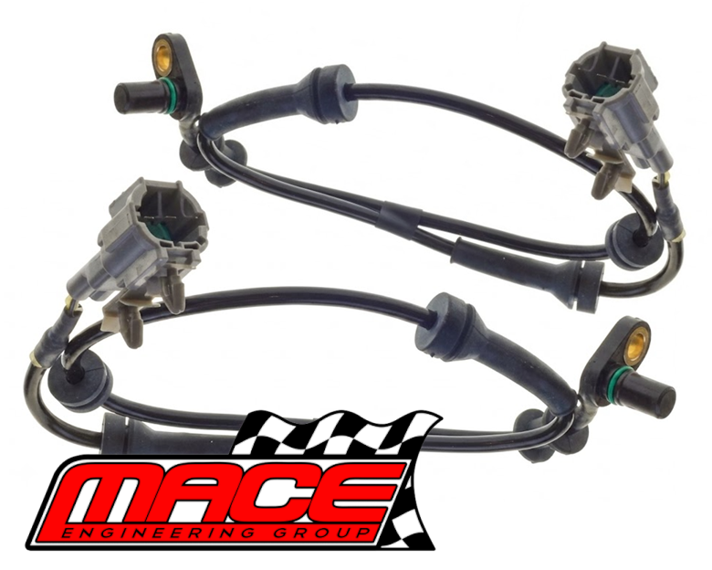 PAIR OF MACE FRONT ABS WHEEL SPEED SENSORS TO SUIT NISSAN YD25DDTI TURBO DIESEL 2.5L I4