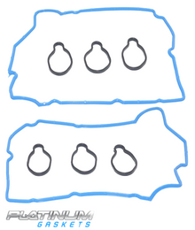 PAIR OF PLATINUM ROCKER COVER GASKET KITS TO SUIT SUBARU OUTBACK BR BS B14 B15 EZ36D 3.6L F6