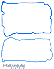 PAIR OF PLATINUM ROCKER COVER GASKET SET TO SUIT SUBARU OUTBACK BP B13 EZ30D 3.0L F6 SUITS 180KW