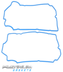 PAIR OF PLATINUM ROCKER COVER GASKETS TO SUIT SUBARU TRIBECA WX W10 EZ36D 3.6L F6