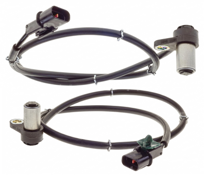 PAIR OF PREMIUM FRONT ABS WHEEL SPEED SENSORS TO SUIT MITSUBISHI PAJERO NM NP 6G74 3.5L V6 TILL 10/2002