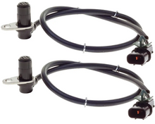 PAIR OF PREMIUM REAR ABS WHEEL SPEED SENSORS TO SUIT MITSUBISHI PAJERO NM NP 6G74 6G75 3.5L 3.8L V6 FROM 10/2002
