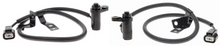 PAIR OF PREMIUM REAR ABS WHEEL SPEED SENSORS TO SUIT MITSUBISHI TRITON ML 6G74 3.5L V6 STD RIDE HEIGHT