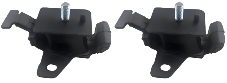 PAIR OF STANDARD FRONT ENGINE MOUNTS TO SUIT TOYOTA HILUX KUN16R KUN26R 1KD-FTV TURBO DIESEL 3.0L I4