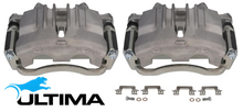PAIR OF ULTIMA FRONT DISC BRAKE CALIPERS TO SUIT FORD FALCON AU.II AU.III WINDSOR OHV MPFI 5.0L 5.6L V8