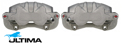 PAIR OF ULTIMA FRONT DISC BRAKE CALIPERS TO SUIT FORD BARRA BOSS 220 230 260 290 335 345 SUPERCHARGED 5.4L V8