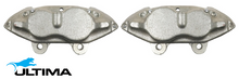 PAIR OF ULTIMA FRONT DISC BRAKE CALIPERS TO SUIT TOYOTA LANDCRUISER HJ60R HJ75R HJ61R 2H 12HT TURBO DIESEL 4.0L I6