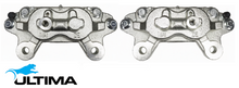 PAIR OF ULTIMA FRONT DISC BRAKE CALIPERS TO SUIT TOYOTA LANDCRUISER HZJ80R 1HZ 4.2L I6 311 MM ROTOR TILL 08/1992