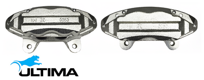 PAIR OF ULTIMA FRONT DISC BRAKE CALIPERS TO SUIT TOYOTA LANDCRUISER FZJ80R HDJ80R 1FZ-FE 1HD-FT TURBO DIESEL 4.2L 4.5L I6
