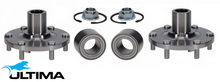 2 X ULTIMA FRONT WHEEL HUB AND BEARING ASSEMBLY TO SUIT FORD RANGER PX3 YN2S 2.0L I4 SUITS RWD ONLY