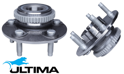 2 X ULTIMA FRONT WHEEL HUB AND BEARING ASSEMBLY TO SUIT FPV COBRA BF BOSS 302 5.4L V8