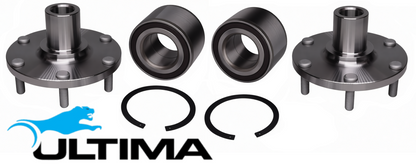 2 X ULTIMA FRONT WHEEL HUB AND BEARING ASSEMBLY TO SUIT MAZDA BT-50 UP UR P5AT 3.2 I5 SUITS 4WD ONLY
