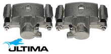 PAIR OF ULTIMA REAR DISC BRAKE CALIPERS TO SUIT MITSUBISHI PAJERO NJ NK NL 4M40T TURBO DIESEL 2.8L I4 V46 CHASSIS FROM 06/1994