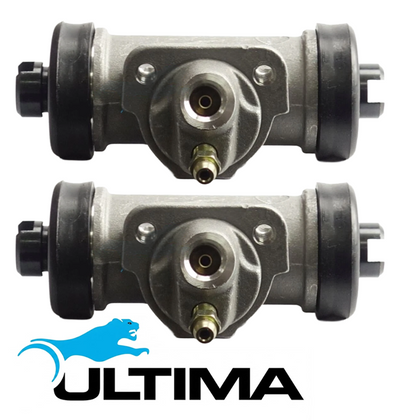PAIR OF ULTIMA REAR WHEEL CYLINDERS TO SUIT NISSAN PATHFINDER R50 TD27T TURBO DIESEL 2.7L I4 TILL 11/1998