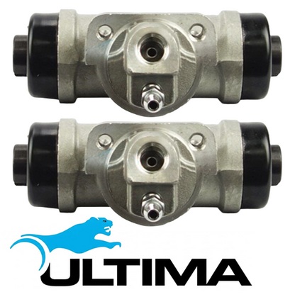 PAIR OF ULTIMA REAR WHEEL CYLINDERS TO SUIT NISSAN PATHFINDER R50 VG33E 3.3L V6 SUITS 4WD FROM 12/1998