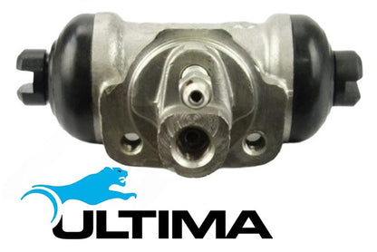 PAIR OF ULTIMA REAR WHEEL CYLINDERS TO SUIT NISSAN NAVARA NP300 D23 YS23DDT TURBO DIESEL 2.3L I4 SUITS RWD