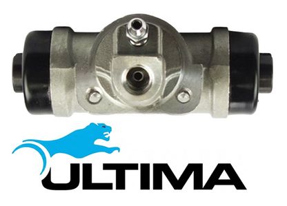 PAIR OF ULTIMA REAR WHEEL CYLINDERS TO SUIT NISSAN PATROL GU Y61 TD42 TD42T TD42TI TURBO DIESEL 4.2L I6 SUITS LEAF SPRING MODEL