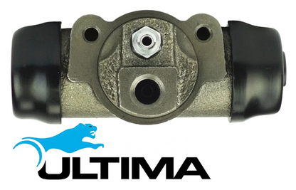 PAIR OF ULTIMA REAR WHEEL CYLINDERS TO SUIT TOYOTA HILUX KZN165R 1KZ-TE TURBO DIESEL 3.0L I4 TILL 10/2004