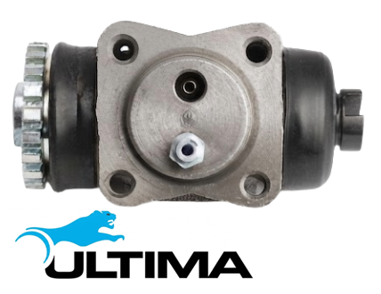 PAIR OF ULTIMA REAR WHEEL CYLINDERS TO SUIT TOYOTA LANDCRUISER HJ45R H DIESEL 3.6 I6