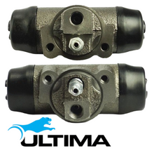 PAIR OF ULTIMA REAR WHEEL CYLINDERS TO SUIT TOYOTA PRADO KZJ95R 1KZ-TE TURBO DIESEL 3.0L I4 SUITS 91KW