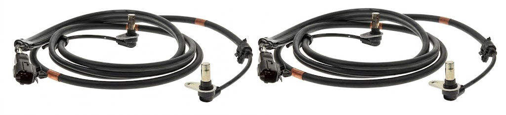 PAIR OF PREMIUM REAR ABS WHEEL SPEED SENSORS TO SUIT ISUZU D-MAX TFR TFS 4JJ1-TCX TURBO DIESEL 3.0L I4